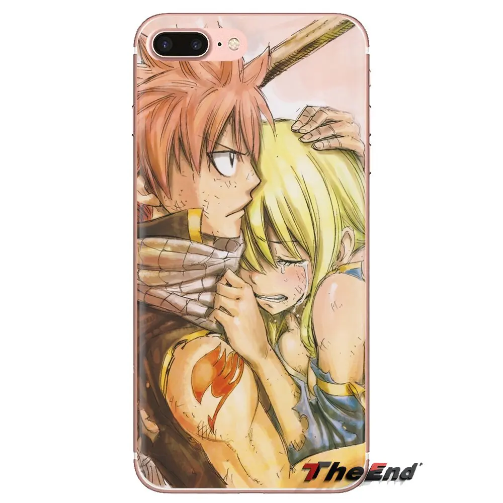 For Xiaomi Redmi 4 3 3S Pro Mi3 Mi4 Mi4i Mi4C Mi5 Mi5S Mi Max Note 2 Silicone Case Cover Fairy Tail Natsu And Lucy Wallpaper |