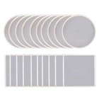 Силиконовая Diy Форма для домашней еды Coaster Crystal Dripping креативная силиконовая форма Crystal Drip Coaster форма для Diy Craft