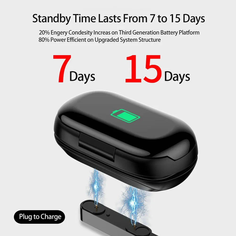 Willkey M1 Smart Watch With Bluetooth Earphone Headphones Heart Rate Monitor Wristband Long Time Standby Sport Bracelet | Электроника