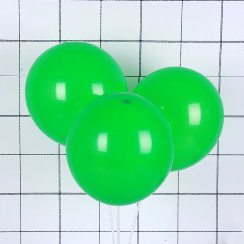 10pcs green balloon Джунгли вечерние для вечеринки в стиле сафари Декор воздушные шары из фольги в виде животного зоопарка животных диких один день рождения декорации детей зеленые шары - Цвет: 10pcs green balloon