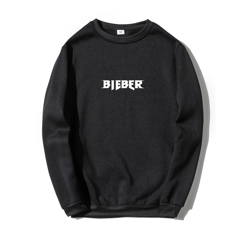 

Mens Hoodies Sweatshirt New Fashion Round Neck Letter Printed Hip Hop Men Women Couple Justin Bieber Casual Male Tops Pullover