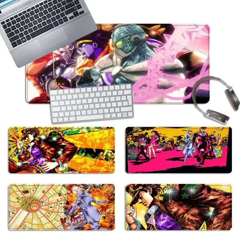 Модный игровой коврик для мыши Jojo с невероятными приключениями клавиатуры