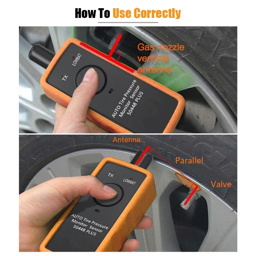 Car Programming Tool Tire Pressure Alarm Monitor System Sensor EL50448 TPMS for GM Opel Vehicles Reset Activation EL 50448 | Автомобили и