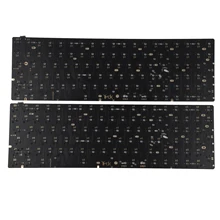 QMK VIA 96 ANSI ISO Hotswap Underglow RGB Replacable Kailh Hot Socket Fully Programmable PCB For Kit 1 Kit 2 Melody96 Wooden 96