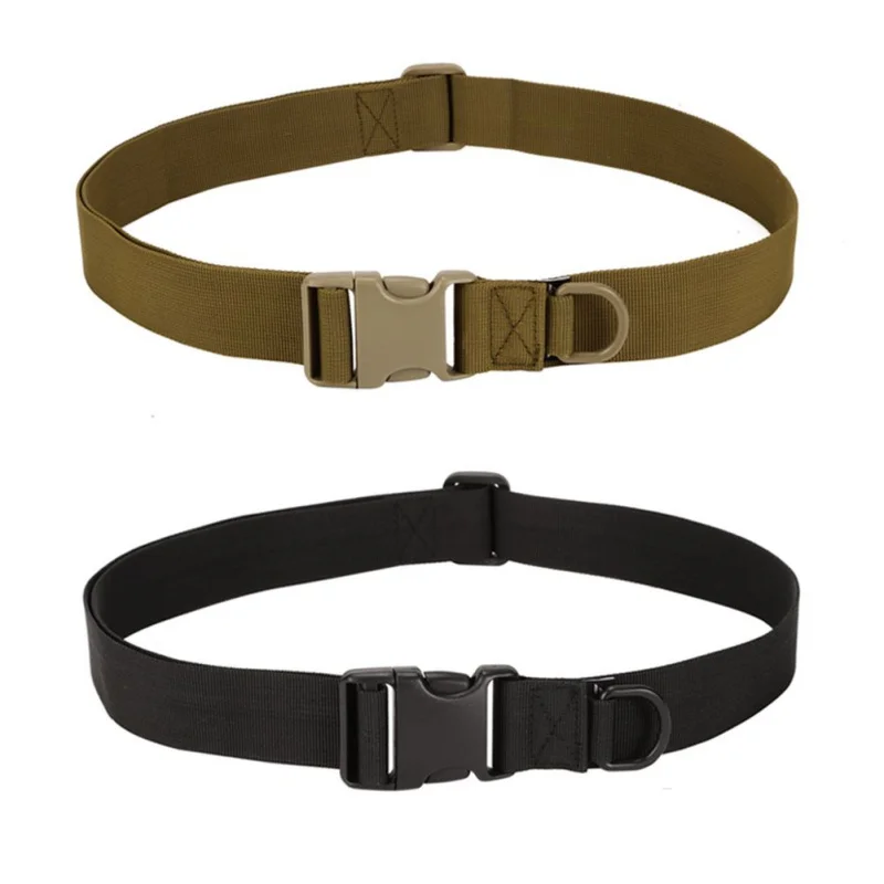 Ремень тактический унисекс Роскошный дизайнерский пояс в стиле милитари с