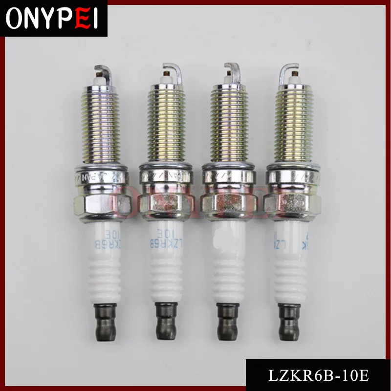 4 шт./лот обычная свеча зажигания 18855 10060 LZKR6B10E для Hyundai Elantra Kia Soul 1885510060 LZKR6B 10E|plug
