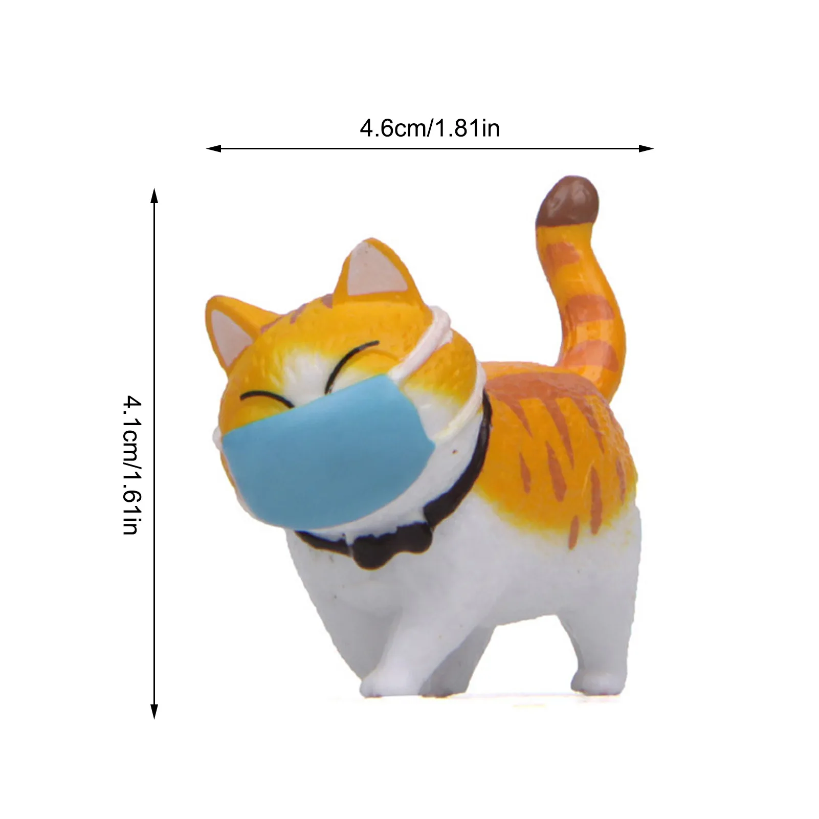 

Japanese Cat 360 Rotatable Head Plastic Novel Car Home Decoration