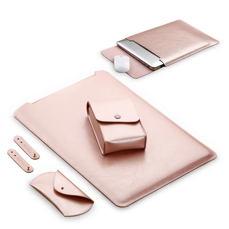 13,3 15,6 14 15 дюймов Чехол из искусственной кожи для Macbook A1708 A1342 A1278 McBook Bag для Apple Macbook Pro Air 2019 2020 11 13