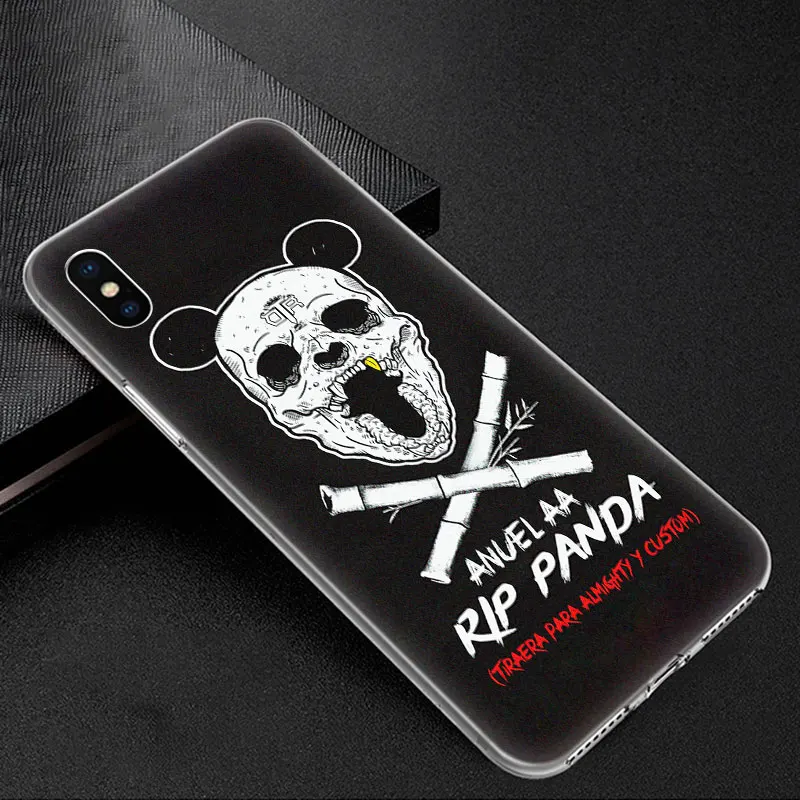 Hot Anuel AA Soft Silicone Transparent Case for Apple iPhone 11 Pro XS Max X XR 6 6s 7 8 Plus 5 5s SE Fashion Cover | Мобильные