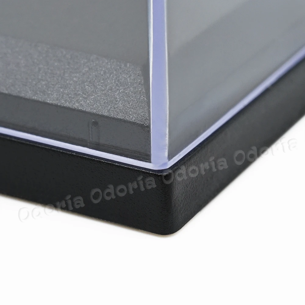 Odoria акриловый чехол для дисплея/коробка(10x5x6 см) пылезащитный чехол из плексигласа для шоу 1: 64 литая под давлением модель автомобиля мяч для гольфа куклы коллекционные вещи