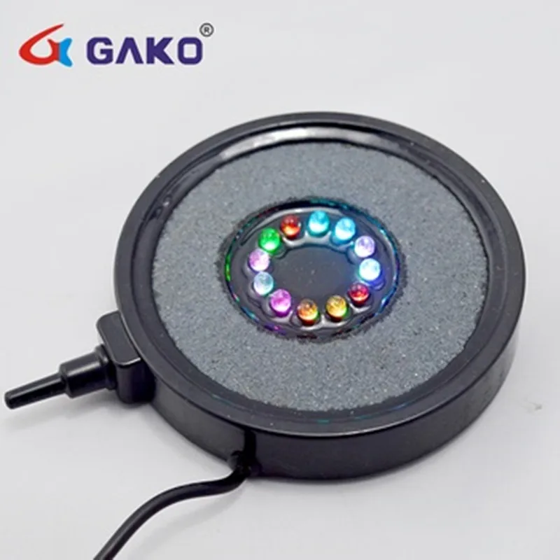 10cm(12LEDs) 1/1. 5 Вт Водонепроницаемый аквариум Decorational погружной светильник аквариумных рыб черепаха бака воздушный насос пузырьковая галька лампа US/EU/US/UK saa разъем - Цвет: 10cm(12LEDs)