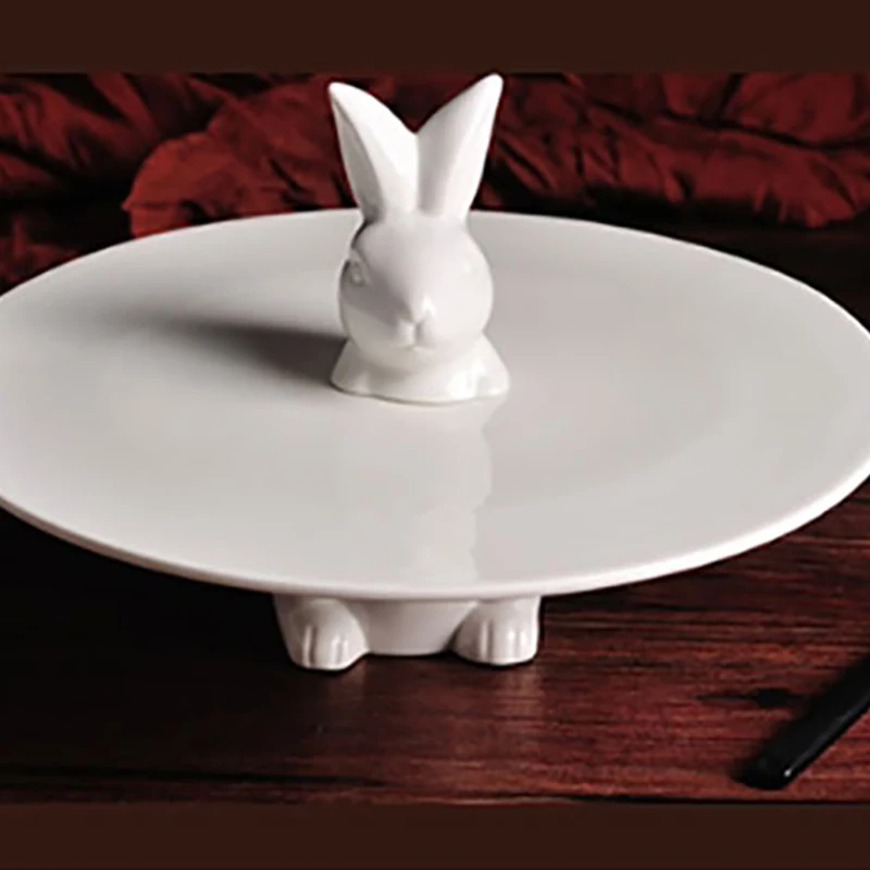 Стенд для капкейков Керамика торт лоток закусок печенья кролик конфеты блюдо