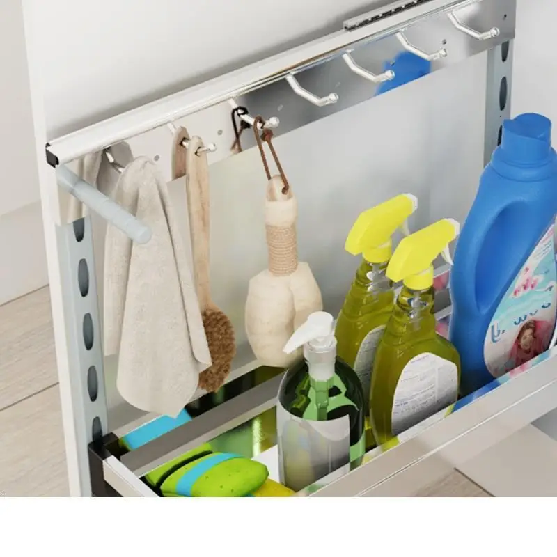 Rangement кухни Cucina Organizador Cocina Нержавеющая сталь Cozinha Органайзер Кухня шкаф Cestas Para Organizar корзина