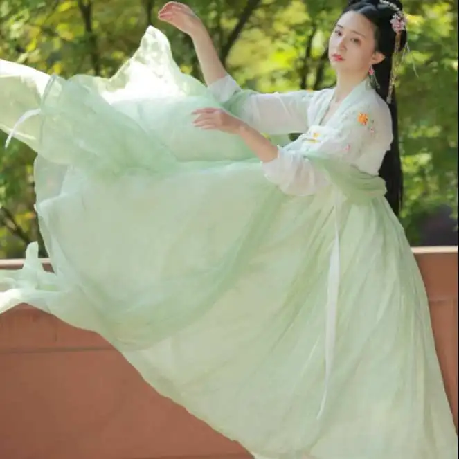 Китайская традиционная одежда для народного танца костюм принцессы Тан косплея