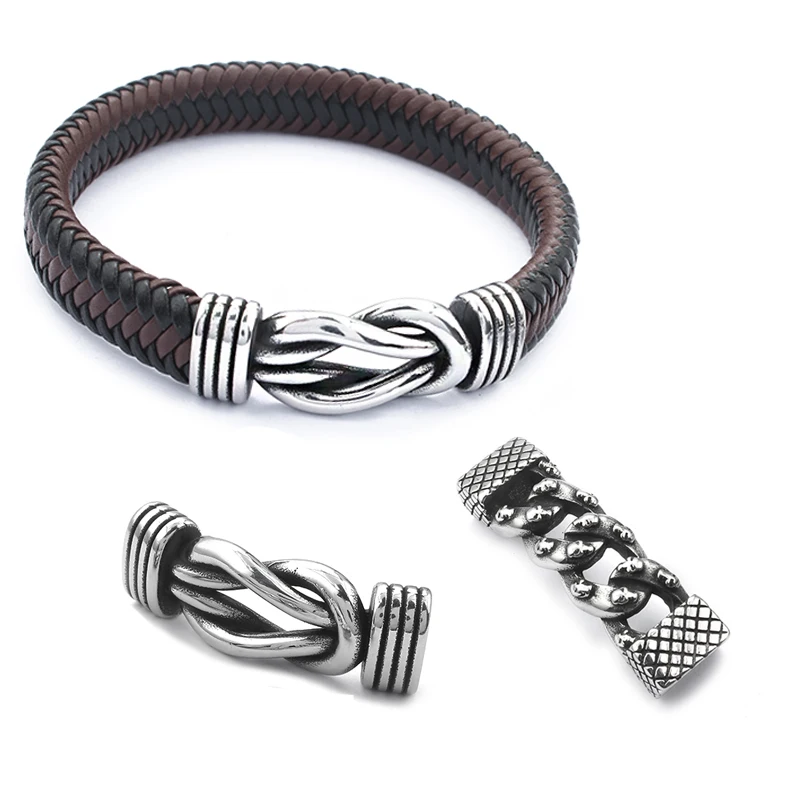 

Плетеный кожаный шнур для браслета, 12x6 мм, 1 шт.