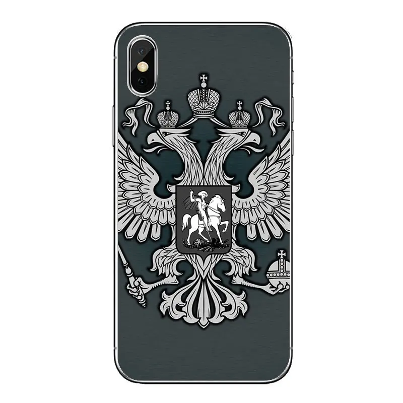 Российская Федерация эмблема флага прозрачные мягкие чехлы для samsung Galaxy A5 A6 A7 A8 A9