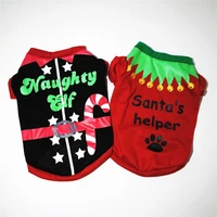 christmas dog clothes cotton pet clothing new year puppy dog costume for small medium dogs chihuahua pet vest shirt para perro