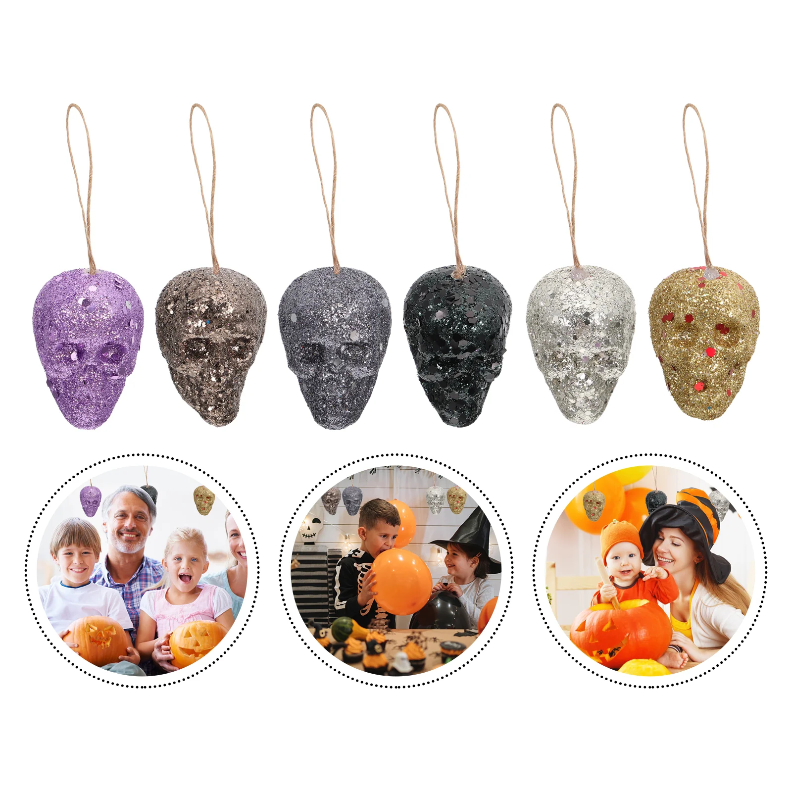 

24Pcs Party Decors Simulation Foams Pendants (Assorted Color)