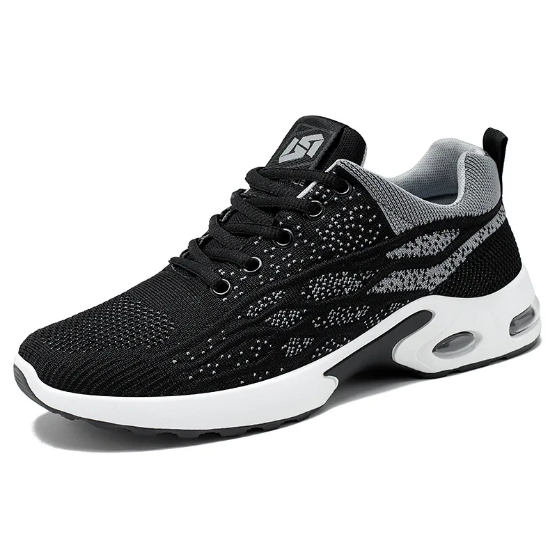 

Men's shoes casual lace up fashion air cushion running shoes breathable soft sole sports shoes men's shoes