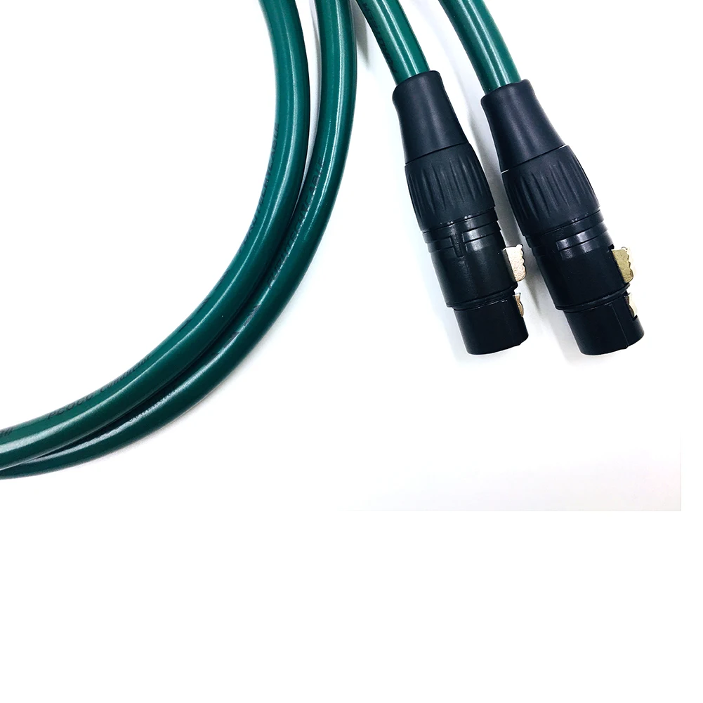 HiFi FURUTECH FA 220 OCC RCA штекер к двойному XLR женскому аудиокабелю 2 штекерному разъему
