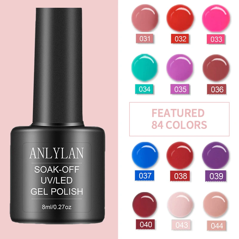 Цветной Гель лак УФ гель для ногтей маникюра грунтовка верхнее покрытие