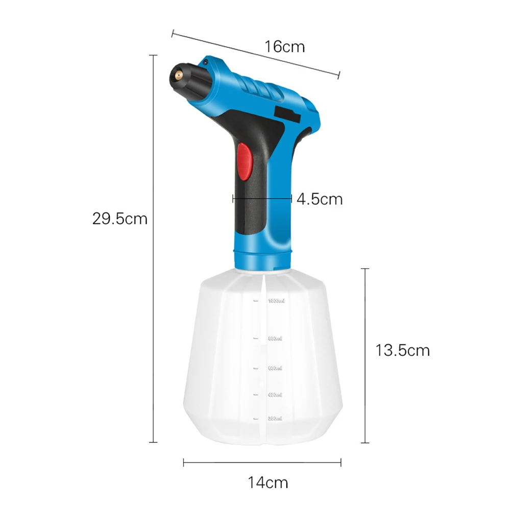 

Practical Spray Bottle USB Rechargeable Portable Electric Sprinkling Pot Flower Plant Garden Shower Watering Gadget