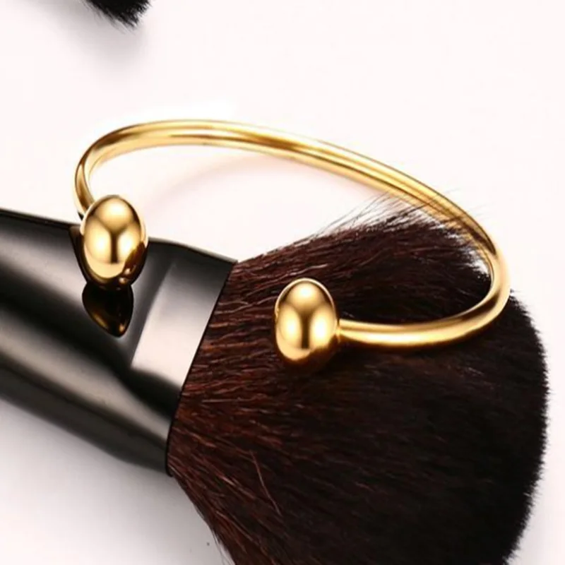 Женский Открытый браслет из нержавеющей стали европейский и американский стиль