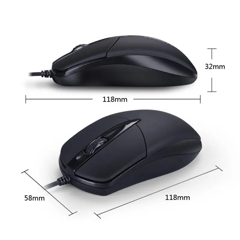 universal usb wired gaming mouse 1200 dpi 3 buttons game led optical ergonomics mouse for pc laptop computer accessories free global shipping