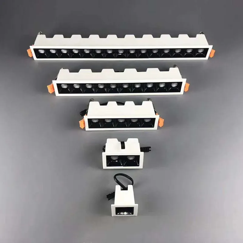 Утопленная решетка LukLoy точечный светильник для дома гостиной тонкий большого