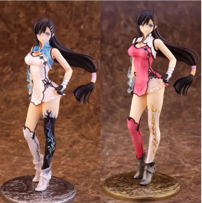 Фигурка из ПВХ Blade Arcus Shining EX Wang Bailong Коллекционная модель игрушек красный/синий 24