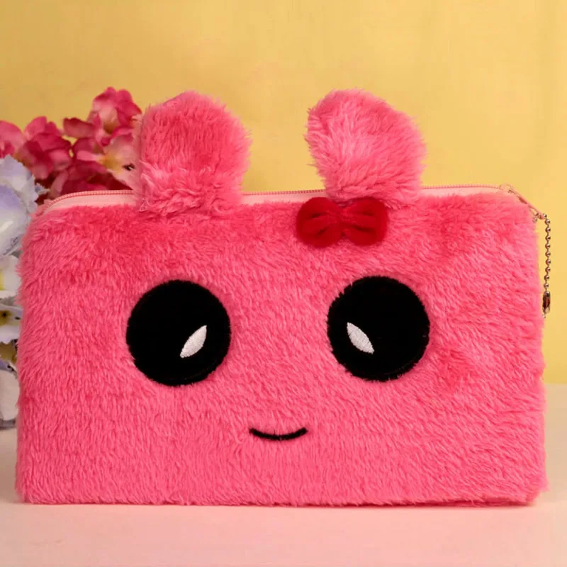 Корейский школьный Карандаш Чехол Kawaii милые плюшевые уголовного для девочек