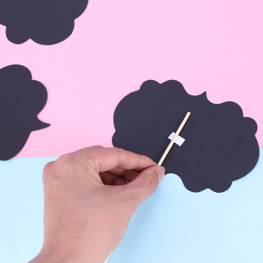 Фотореквизит для селфи 20 шт. бумажные доски письма сообщения знаки сделай сам