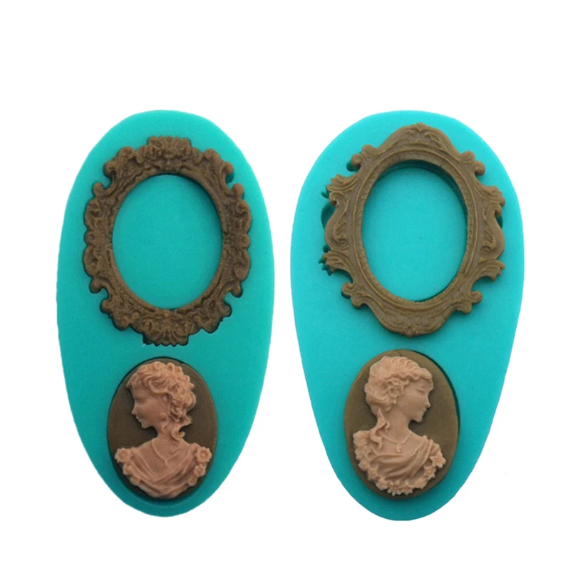 

Оптовая продажа, 10 шт., аватара принцессы, фоторамка, силиконовая форма, помадка, торт, шоколад, конфеты, Jello, инструменты для украшения