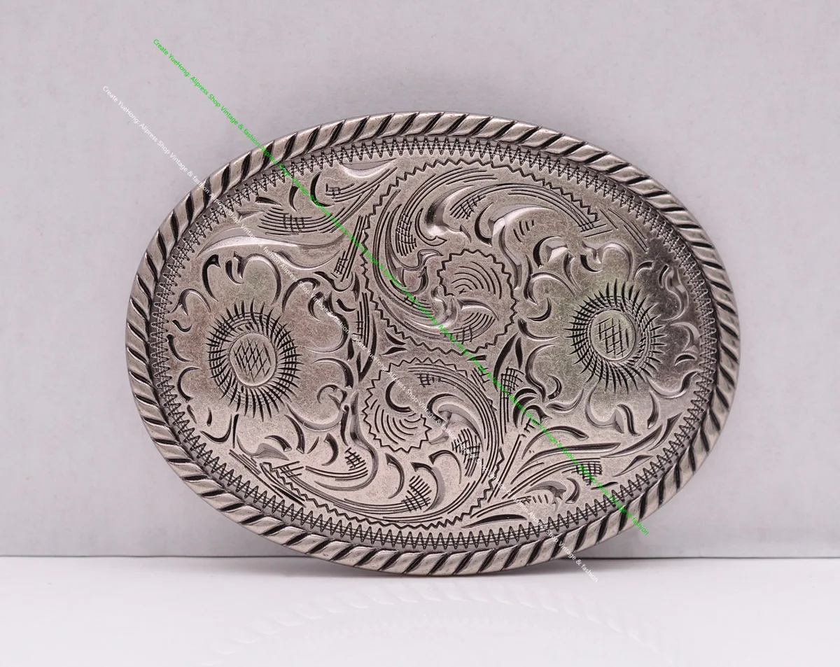 Крепкий Серебряный Большой ковбойский цветок Родео рейнджер веревка сменная