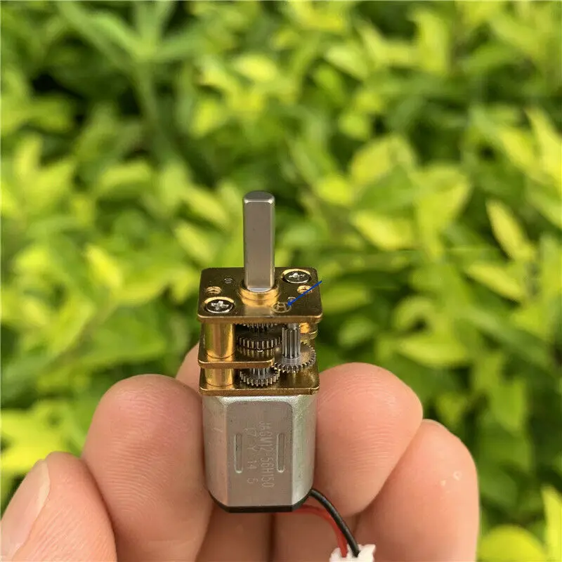 Мини N20 металлический Коробка передач редукторный двигатель DC3V 3 7 V 5V 6V 48 об/мин 96