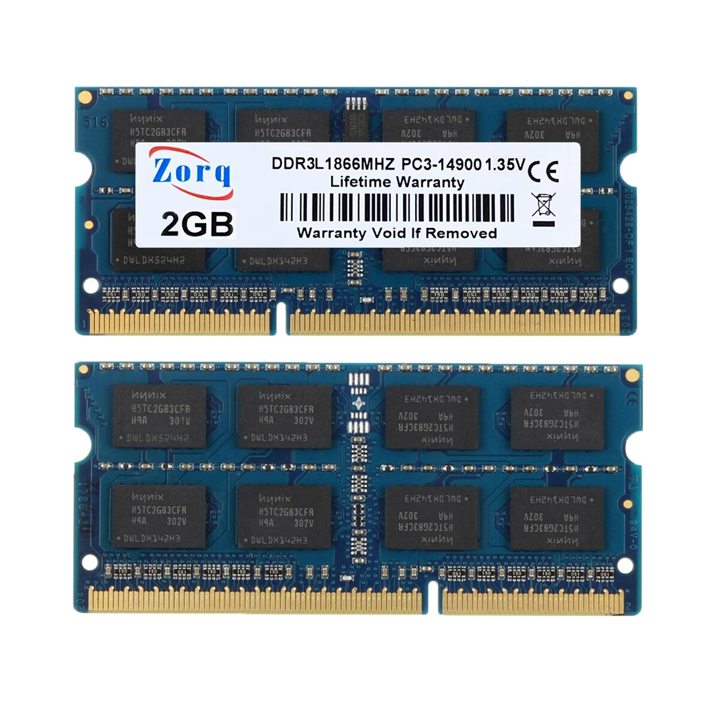 Оперативная память для ноутбука Zorq DDR3L, 2 ГБ, 4 ГБ, 8 ГБ, 1333 МГц, 10600 МГц, 1600 S, оперативная память для ноутбука Sodimm PC3L, ОЗУ для ноутбука DDR3L, 4 Гб памяти