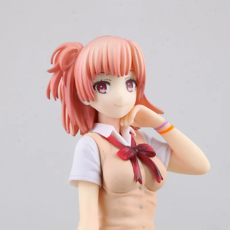 19CM Anime My Teen Romantic Comedy Action Figures Yuigahama Yui Sexy Girl Figure Toy Adults Collection Model Doll Gifts | Игрушки и