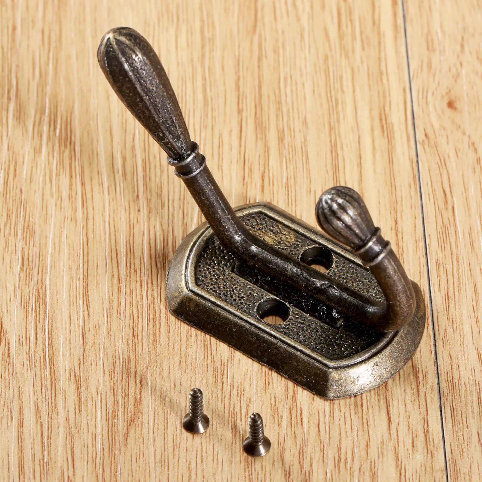 1 шт. винтажная Античная латунная вешалка для полотенец крючки стойка из