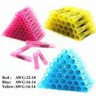 3050100 шт проволочный соединитель Водонепроницаемый рукав клеммы термоусадки электрические провода Стыковая комплект Ассортимент