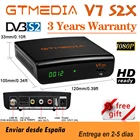 Цифровой приемник GTmedia V7 HD V7 S2X с поддержкой USB Wifi DVB-S2 H.265 V7S2X декодер с питанием от GTmedia V7S HD TV Box без приложения