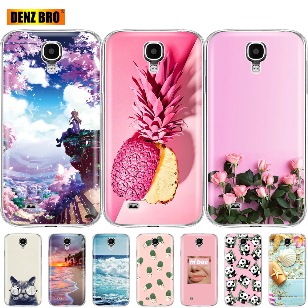 Чехол для Samsung Galaxy S4 i9500 силиконовая Мягкая задняя крышка из ТПУ чехол телефона