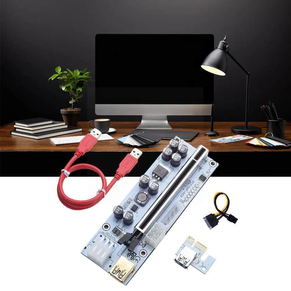 

1-10pcs Riser Ver010 Usb 3.0 Pci-e Riser Ver010-x Cable Riser For Video Card X16 Extender Pci-e Riser Card For Mini O8g9