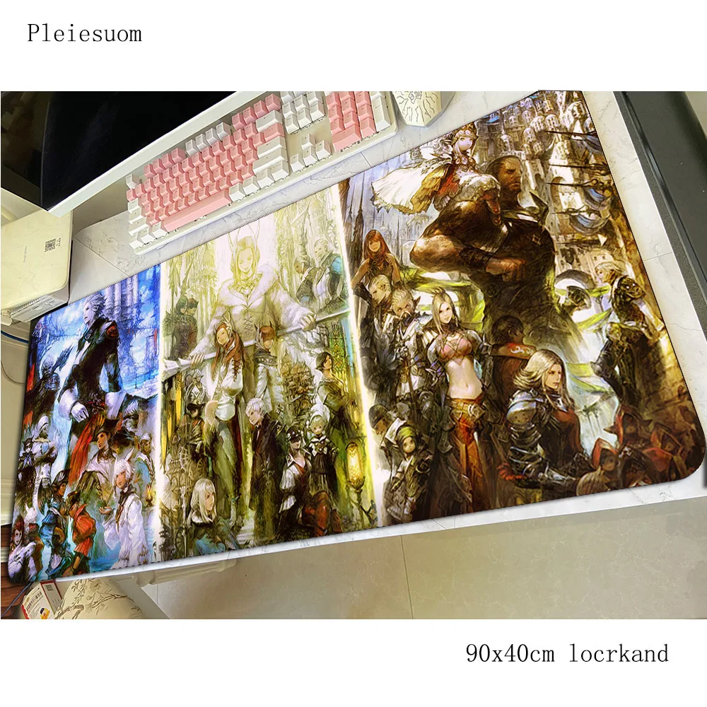 

final fantasy xiv padmouse Indie Pop accessory 900x400mm mouse pad Professional gaming enterprise rubber mats mouse mat gamer