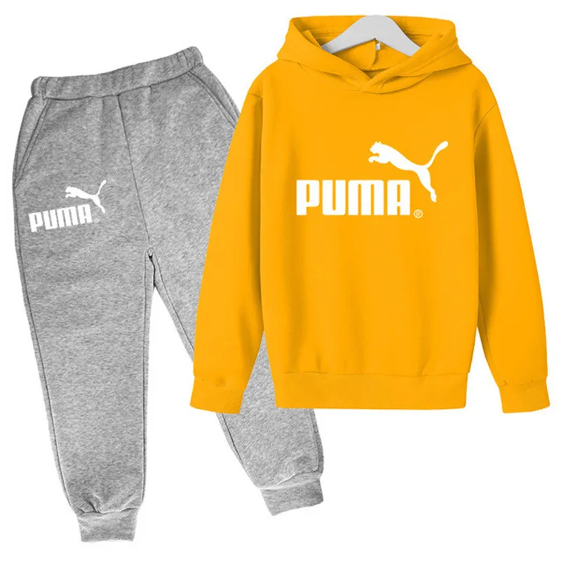 

3-14Y Girls Clothing Collection 2021 Fall/Winter Toddler Girls Clothing Clothing Children Brand Pants Sports Boy Clothing Set
