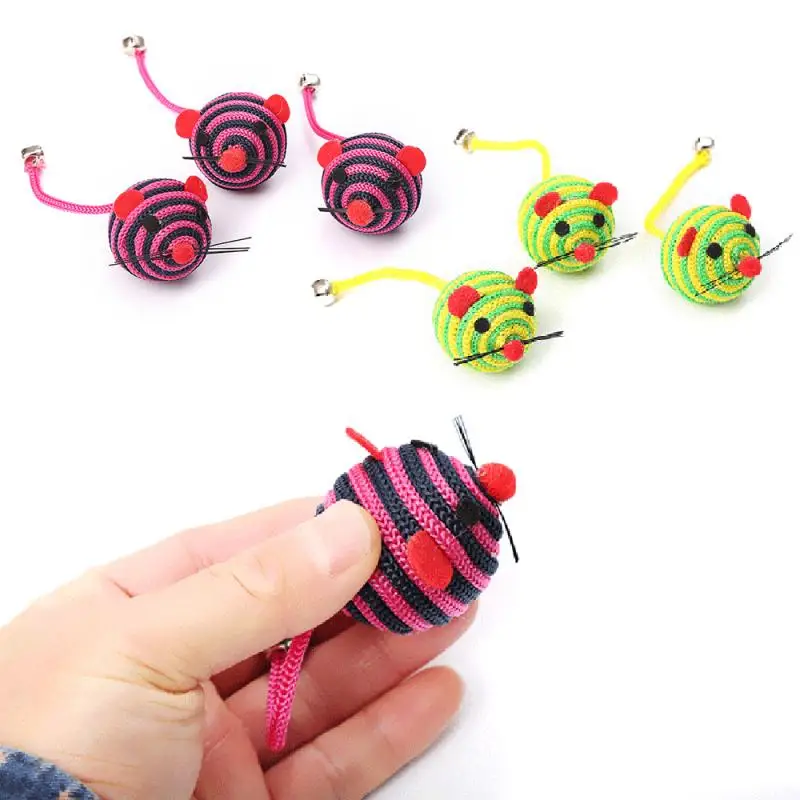 

Pet Cute Simulation Toys Mouse Catnip Molar Doll Funny Kitten Cat Puzzle Plush Teaser Animal Resistance Bite Colorful Mouse Toy