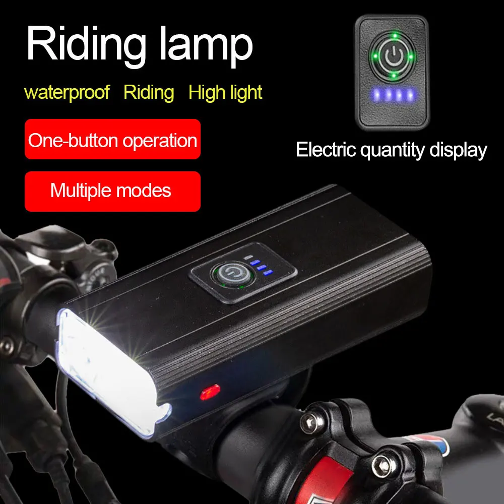 

USB Перезаряжаемые светодиодный езда вспышка светильник Водонепроницаемый велосипедный светильник Алюминий сплав Верховая езда светильни...