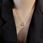 Ожерелье-чокер из титановой стали, 18 К, золото, 316 л