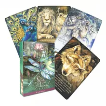 Tarot Cards Spirits Of The Animals Oracle  Cards  Games Set Party Entertainment Board Games For Adult Children