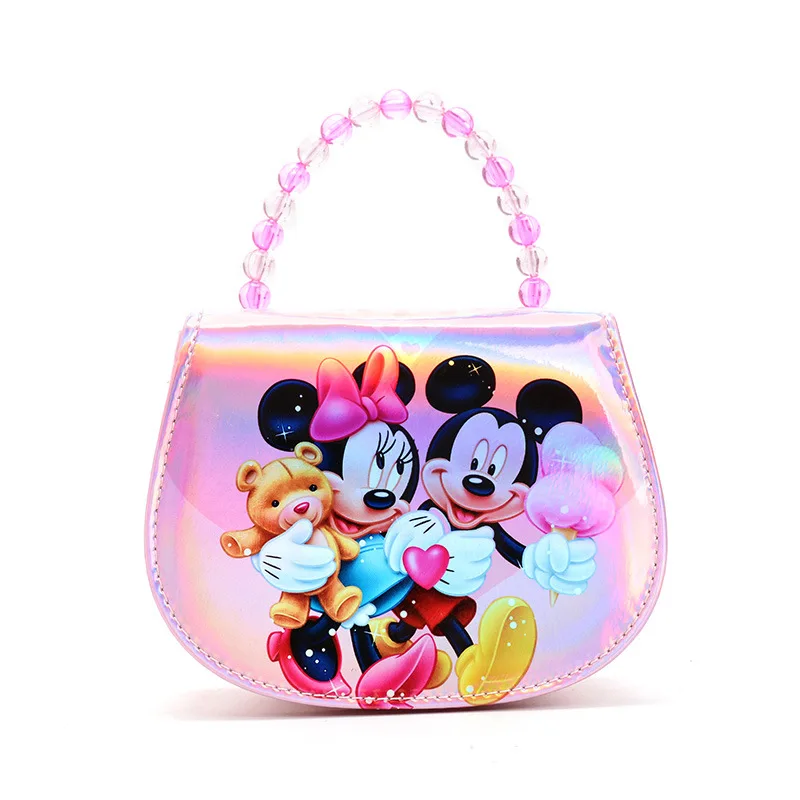 Disney лазерная сумка Детские Мультяшные Микки сумки с изображением мыши Tote модная сумка через плечо мультяшная сумка через плечо сумки-мессенджеры
