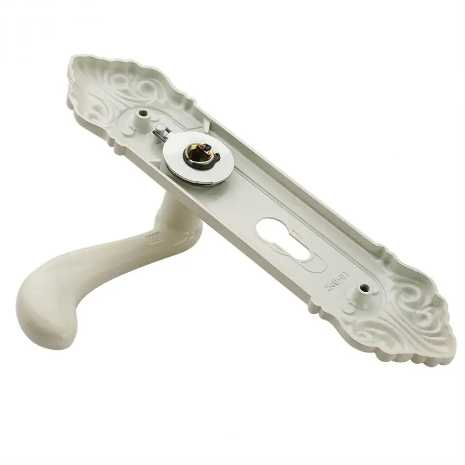 Винтажный дверной замок с ручкой деревянная Бесшумная ручка шкафчика для